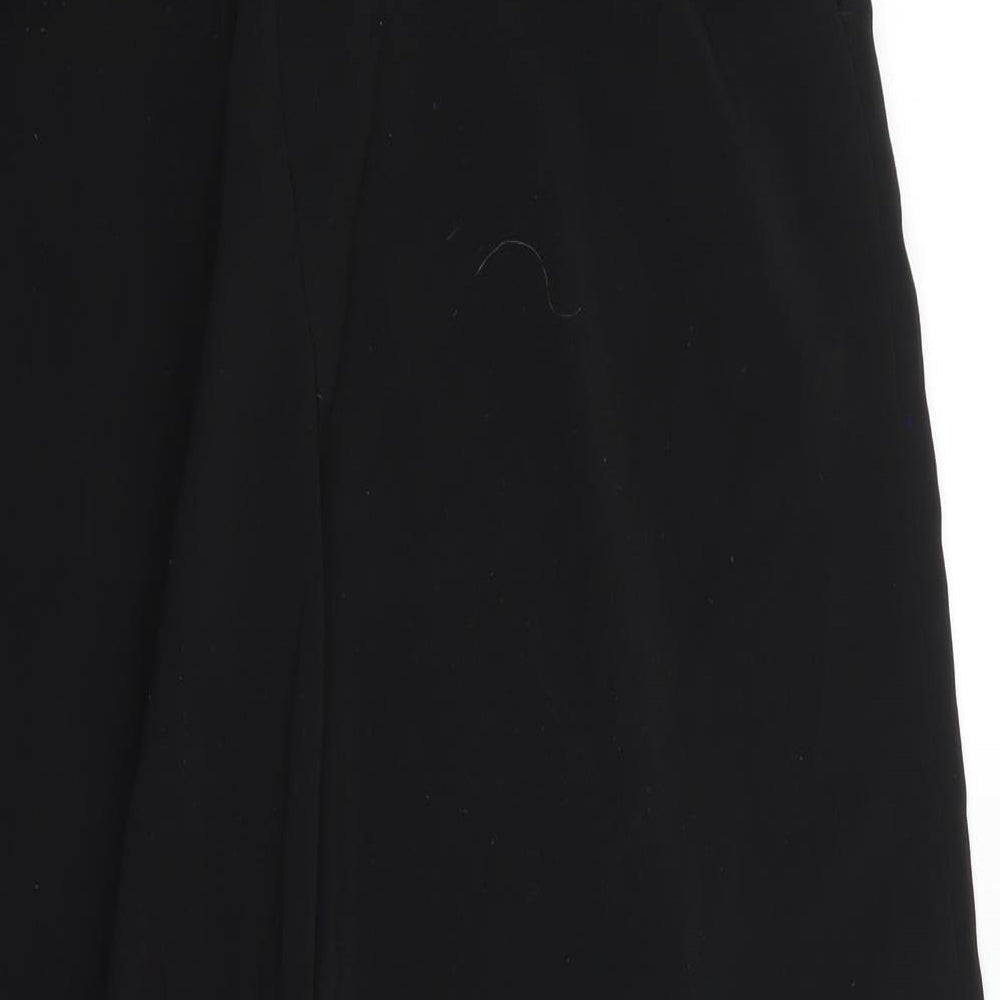 New Look Womens Black Dress Pants Trousers Size 8 L26 in