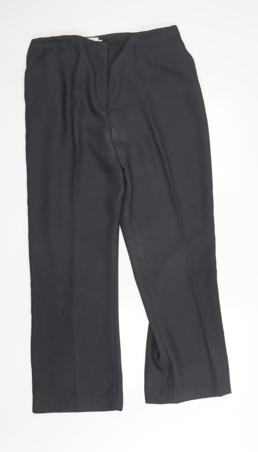 Klass Collection Womens Grey Dress Pants Trousers Size 20 L28 in