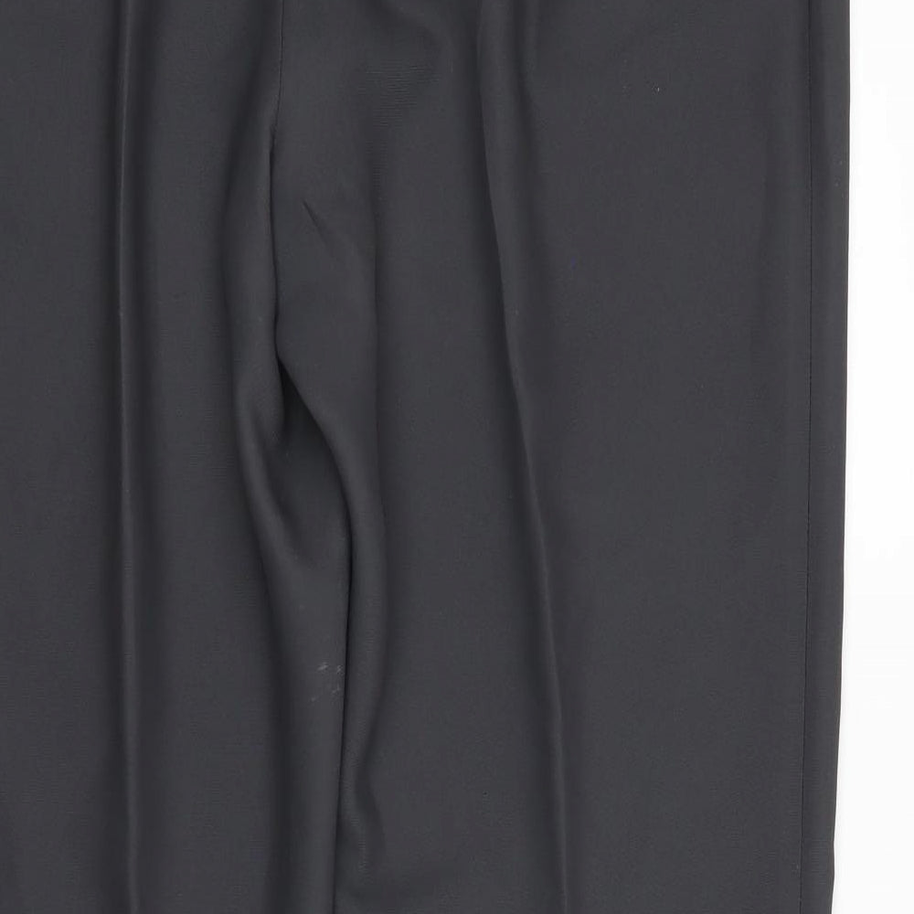 Brand and care label for Klass Collection women’s grey dress pants trousers, size UK 20, 28-inch leg