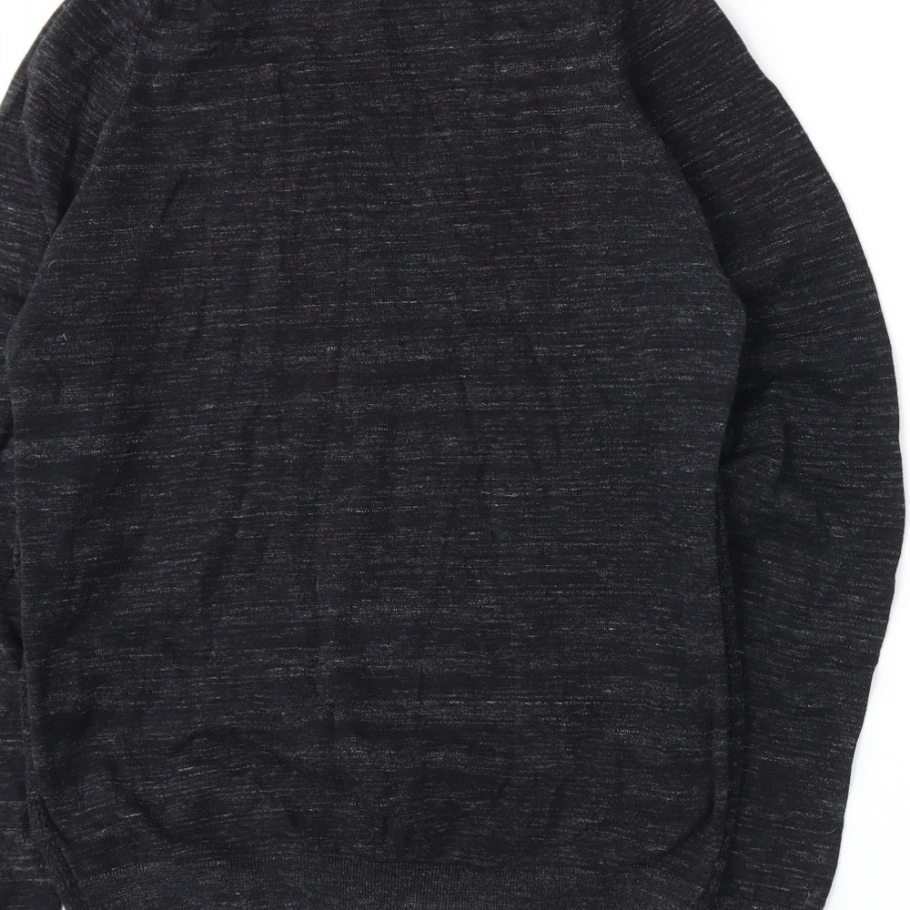 Brand and care label for Next women’s grey knit jumper, size S