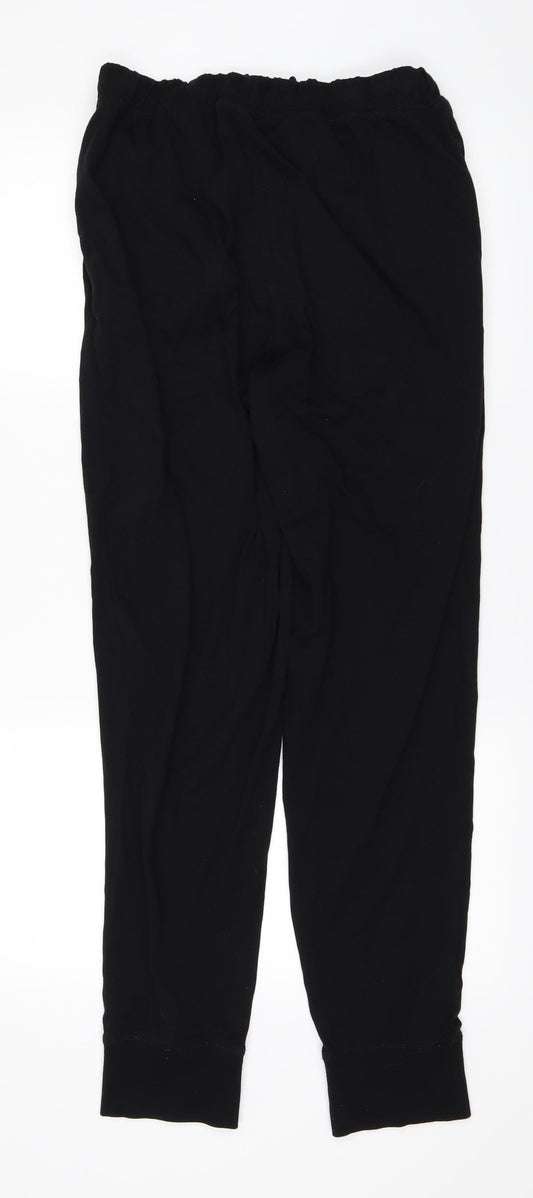 Marks and Spencer Womens Black Trousers Size M L28 in