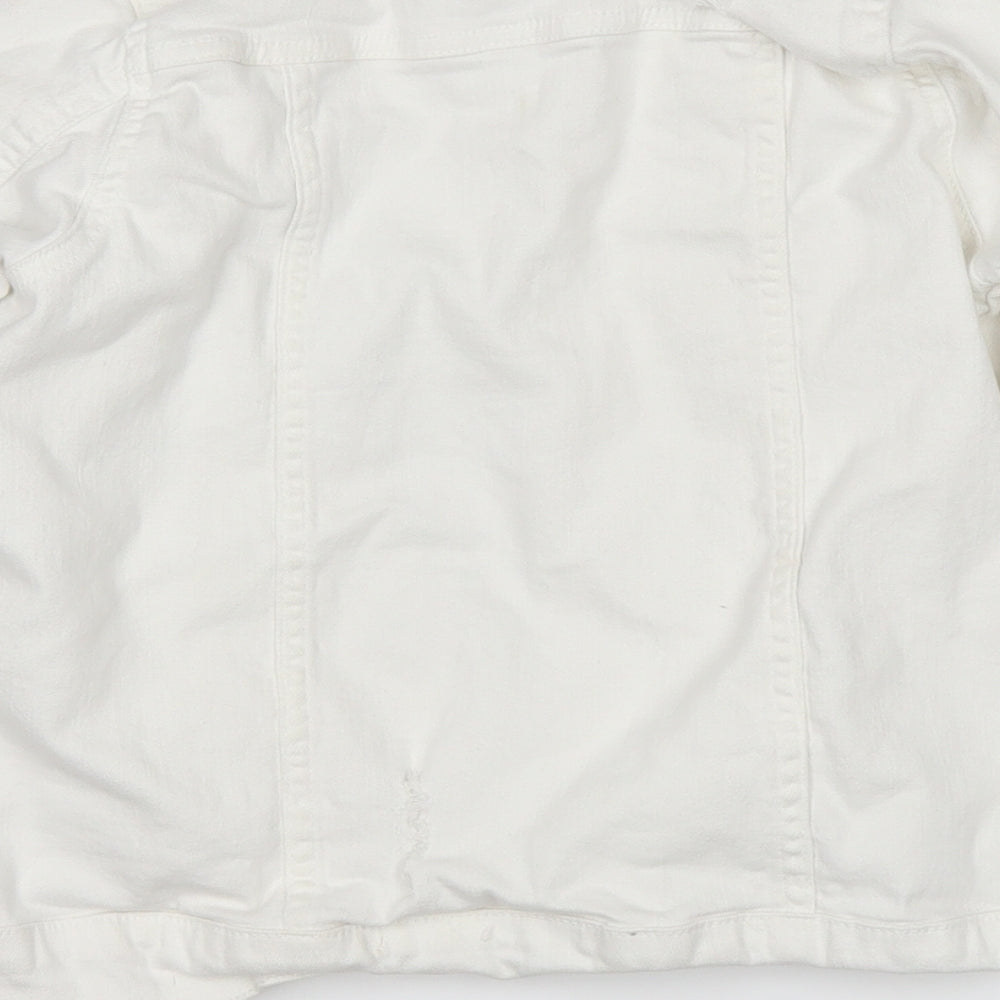 Ilovegirlswear Girls White Jacket Size 11 Years
