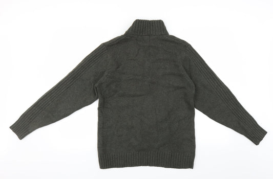 Avenue Mens Green Pullover Jumper Size M