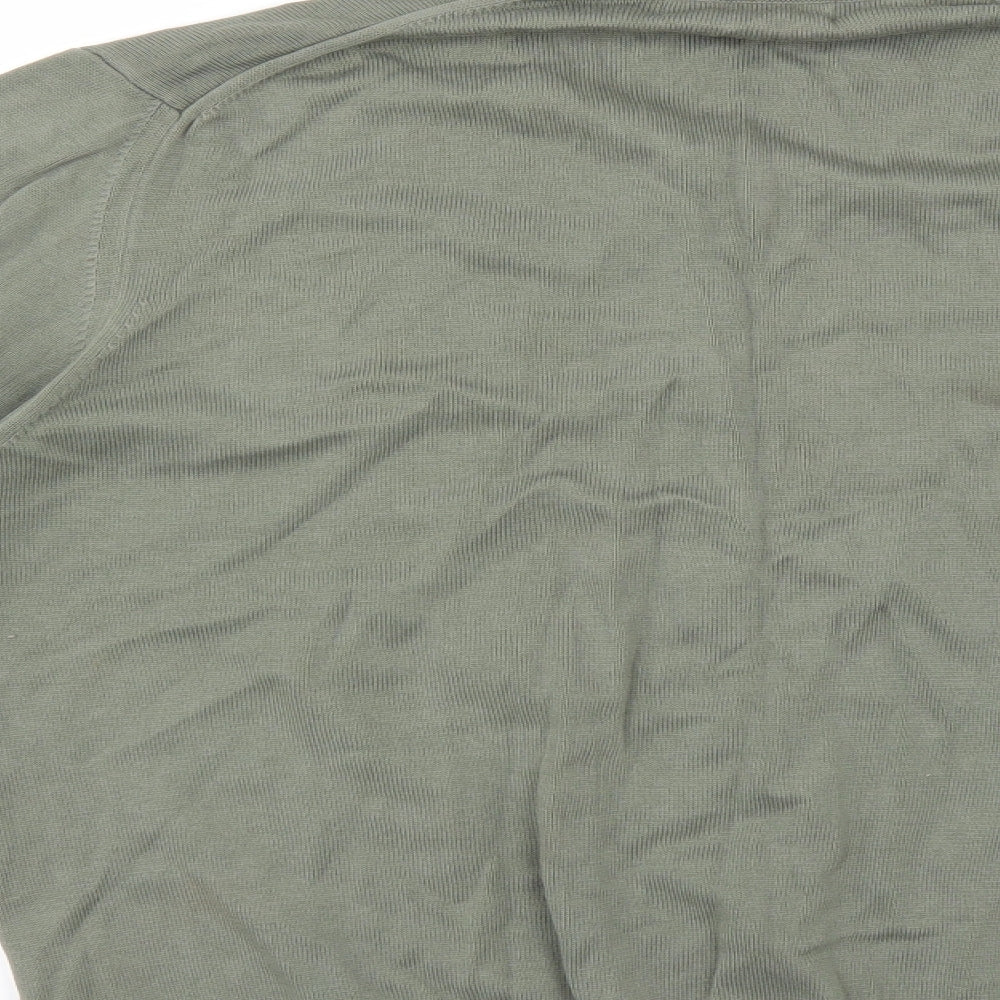 Zara Mens Green Pullover Jumper Size L