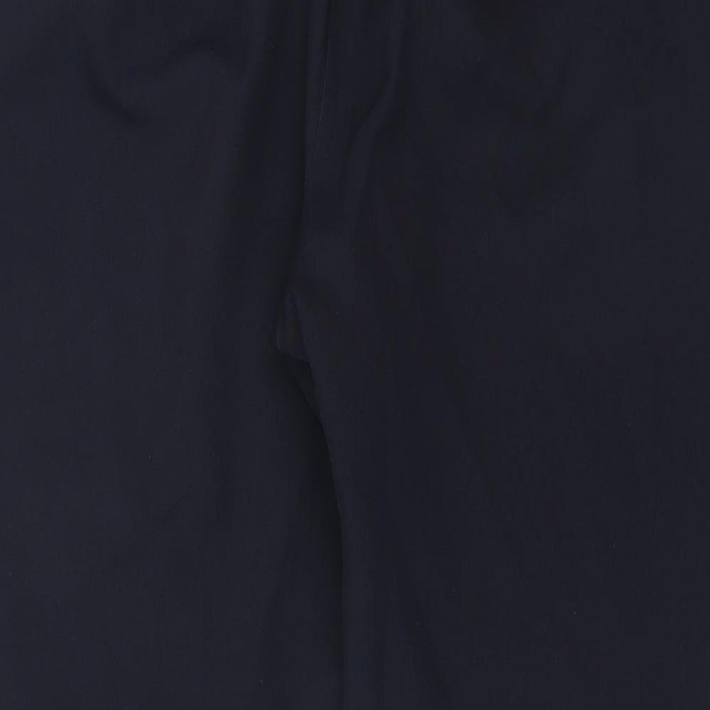 Preworn Womens Blue Trousers Size 14 L26 in