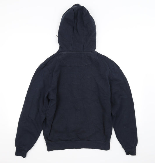 Cedar Wood State Mens Black Full Zip Jumper Size M