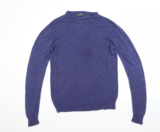 Ceader wood state Mens Blue Pullover Jumper Size L