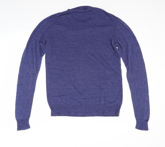 Ceader wood state Mens Blue Pullover Jumper Size L