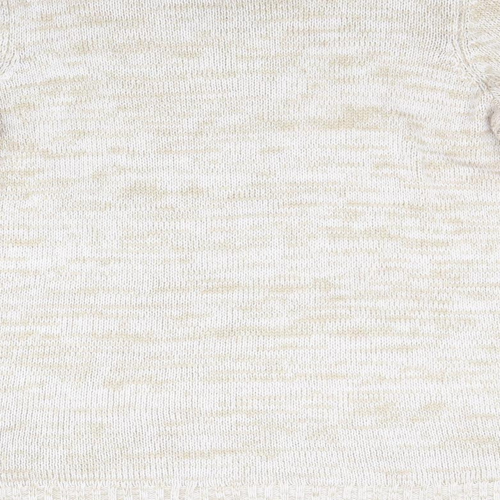 Preworn Womens Beige Pullover Jumper Size 20