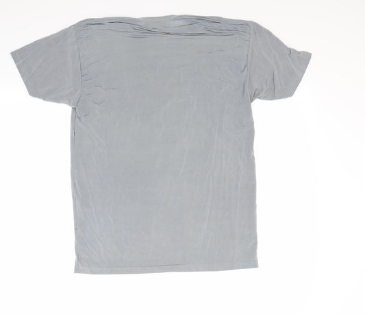 Tipsy Elves Womens Grey Basic T-Shirt Size L