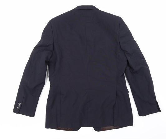 Marks and Spencer Mens Blue Jacket Suit Jacket Size 40