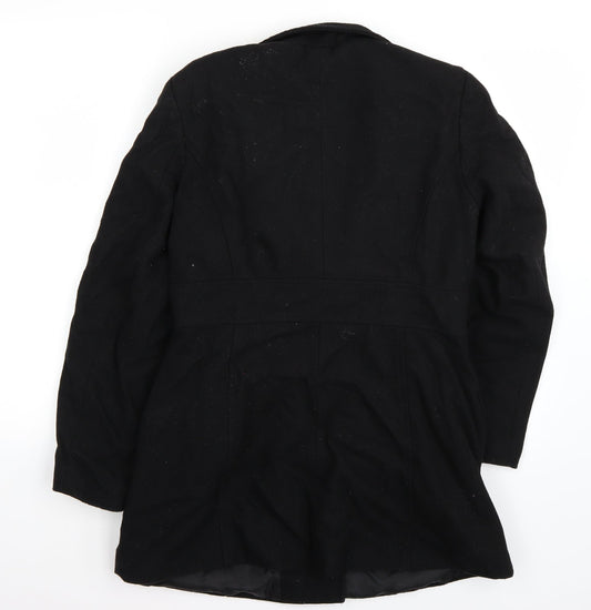 George Womens Black Jacket Coat Size 12