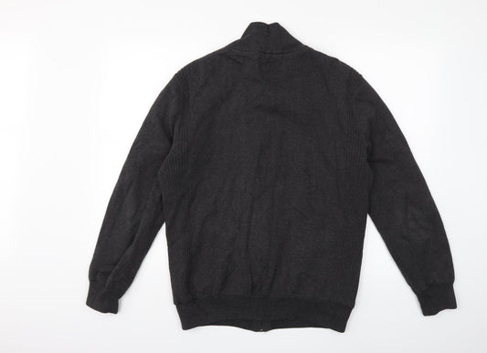 Atlantic Bay Mens Grey Pullover Sweatshirt Size M