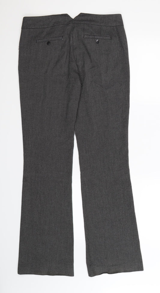NAF NAF Womens Grey Trousers Size 32 in L32 in