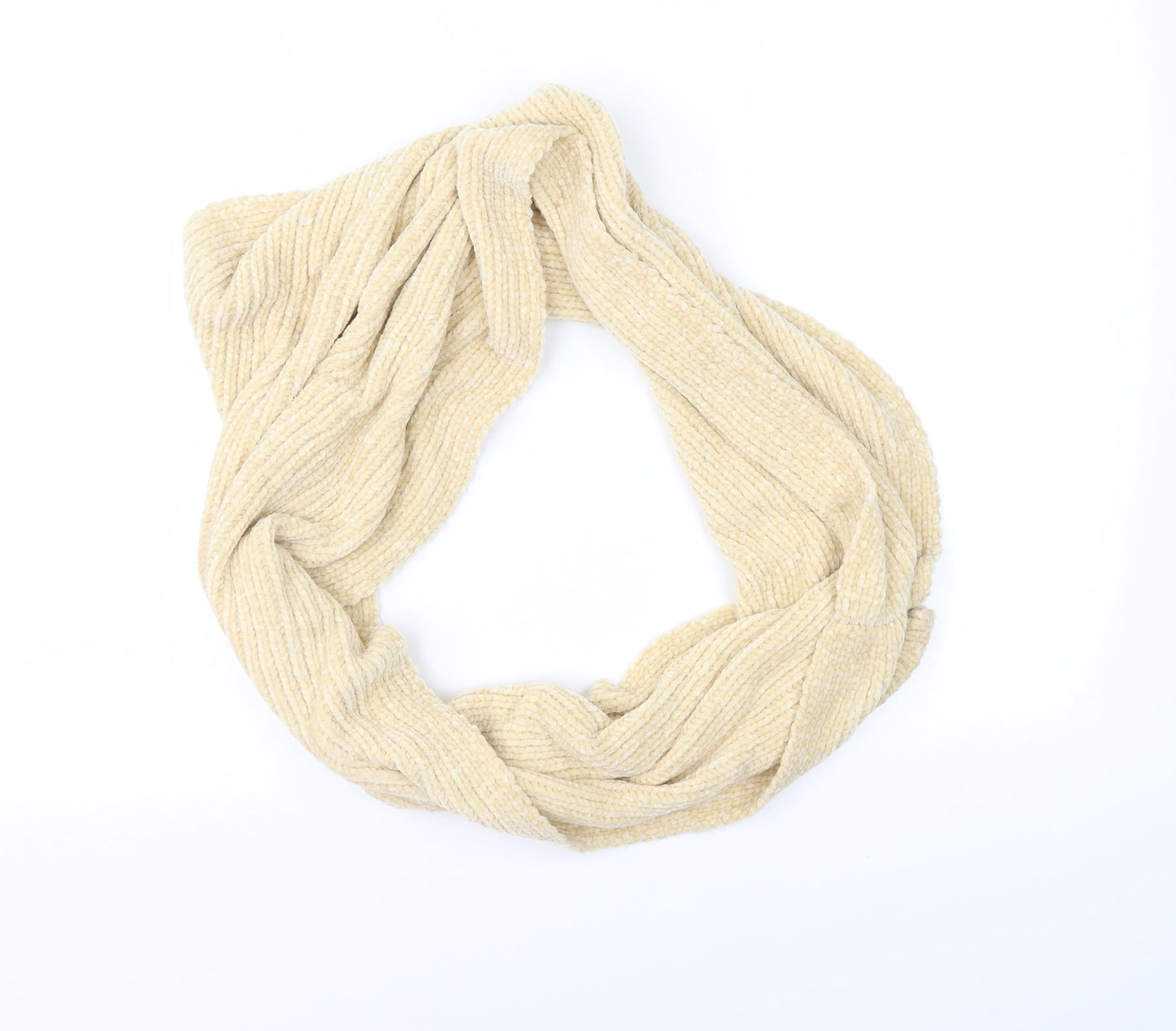 Divided Womens Beige Knit Scarf