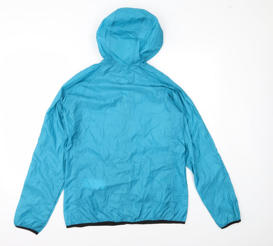 MeMove Womens Blue Anorak Jacket Size M