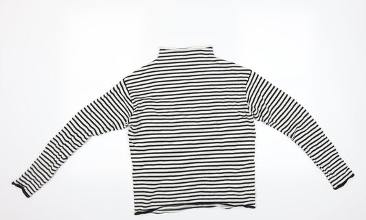 Nude Lucy Womens Multicoloured Striped Jumper Size 4