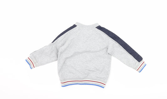 Boots Mini Club Boys Grey Jacket Size 12-18 Months