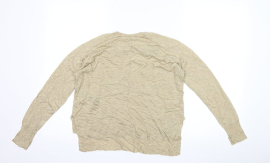 Zara Womens Brown Pullover Jumper Size S