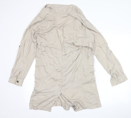 LFT Womens Beige Jacket Coatigan Size S
