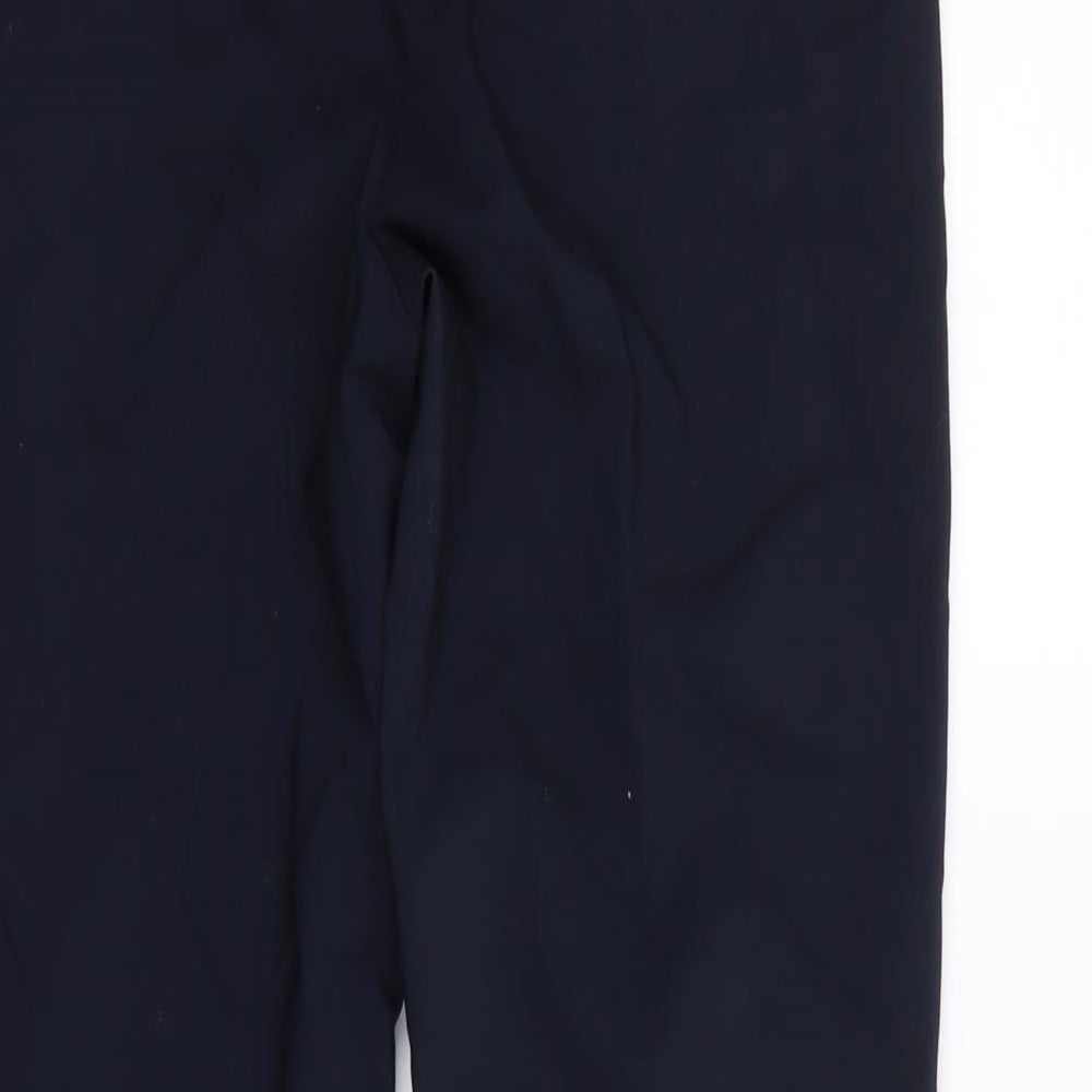 H&M Womens Blue Dress Pants Trousers Size 12 L26 in