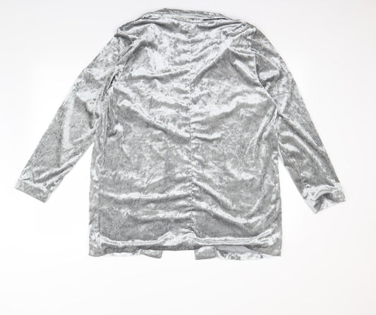 Divided Womens Grey Cardigan Jumper Size M