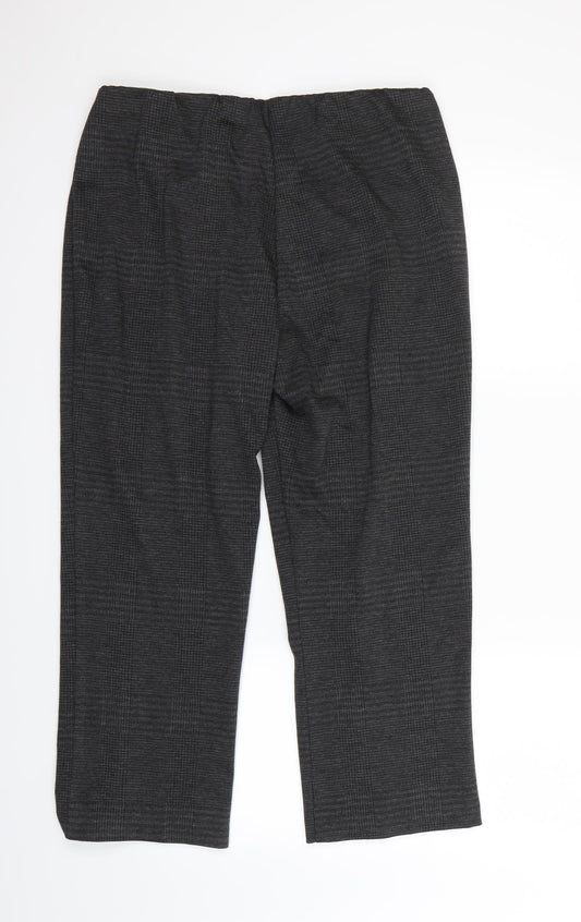 Classic Womens Black Dress Pants Trousers Size 14 L27 in