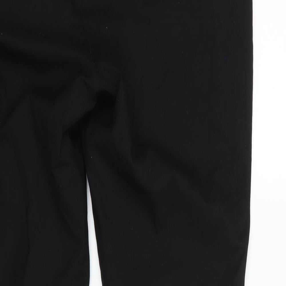 H&M Womens Black Dress Pants Trousers Size 12 L28 in