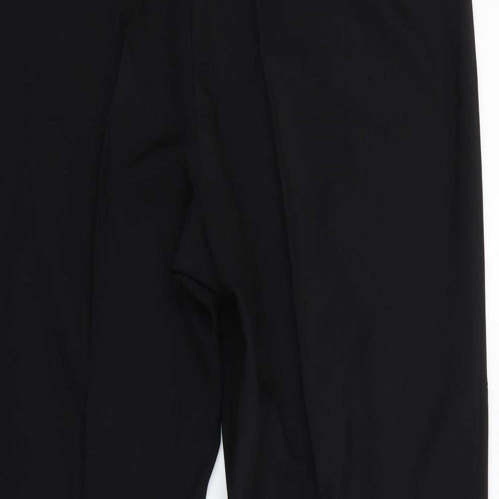 M&Co Womens Black Dress Pants Trousers Size 18 L26 in