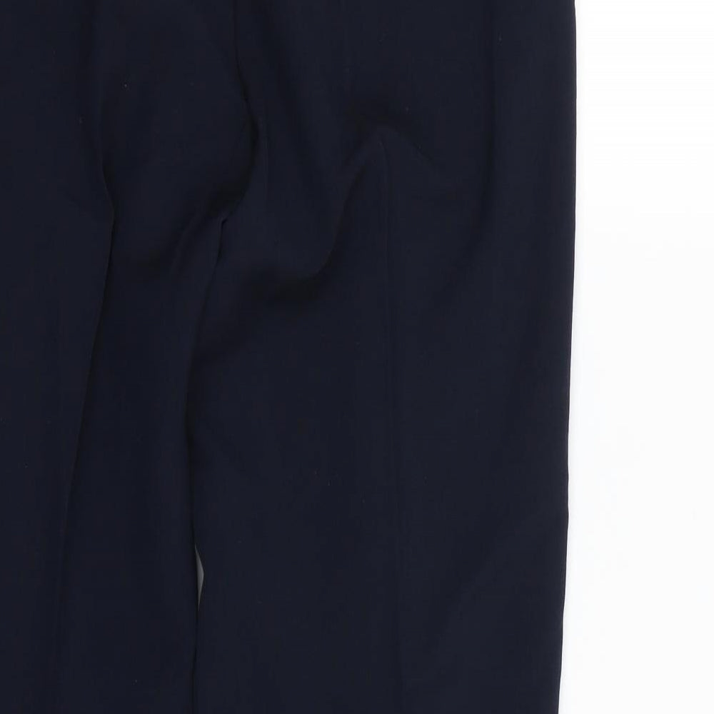 Classic Womens Blue Dress Pants Trousers Size 12 L27 in
