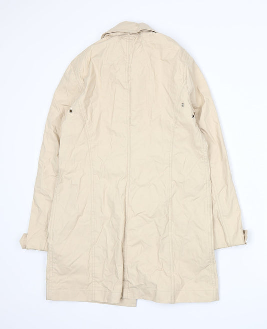 Gap Womens Beige Overcoat Jacket Size S