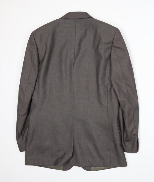 BHS Mens Grey Jacket Suit Jacket Size M