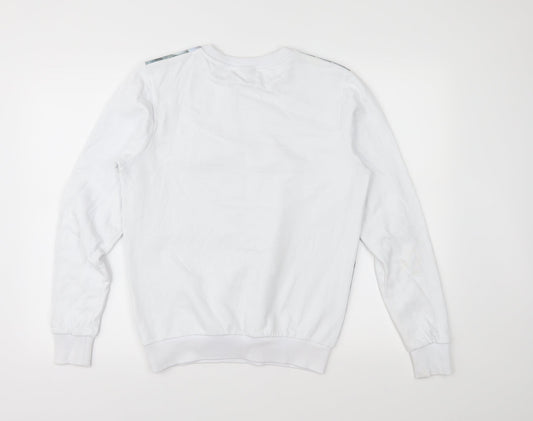 Star Wars Mens White  Jersey Pullover Sweatshirt Size XS  - Star Wars