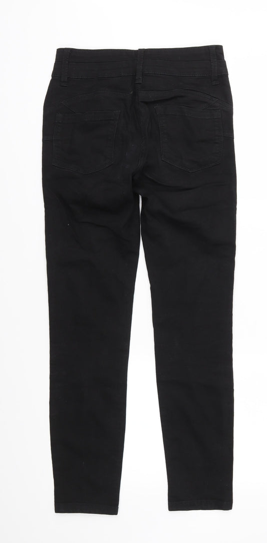 Marks and Spencer Womens Black Denim Skinny Jeans Size 6 L28 in