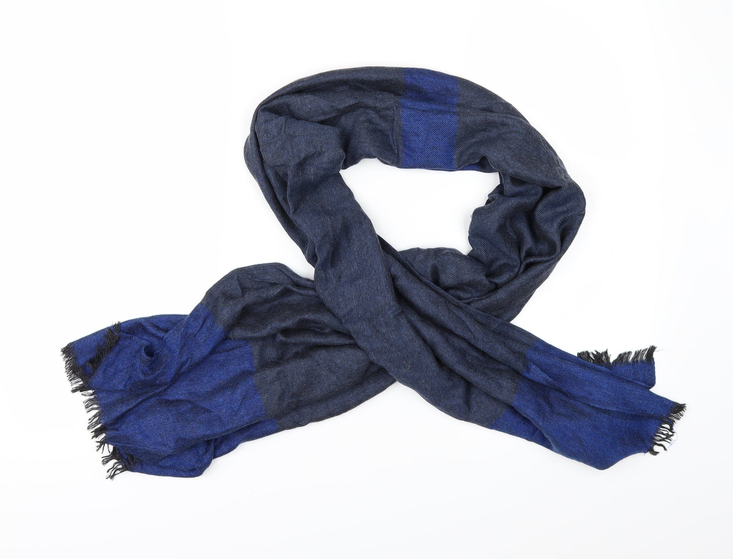 Preworn Mens Blue Scarf One Size