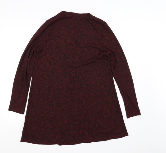 Topshop Womens Red Pullover Jumper Size 16