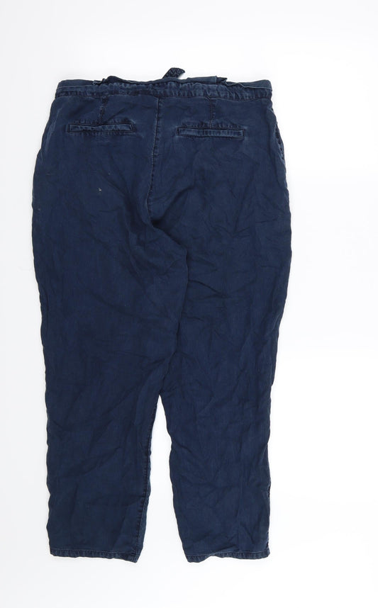 Jeanswear Womens Blue Denim Straight Jeans Size 12 L24 in
