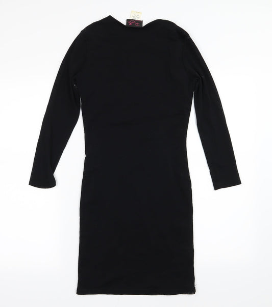 Babe Womens Black Bodycon Size XS
