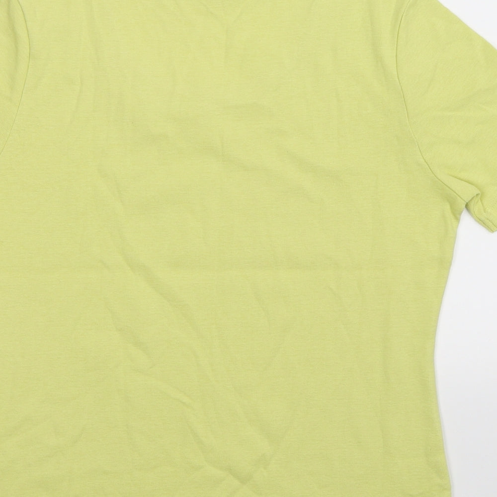 CC Womens Green Basic T-Shirt Size S