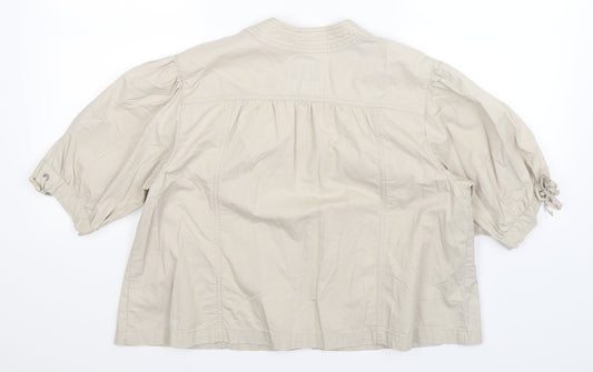 REDGREEN Womens Beige Jacket Size M