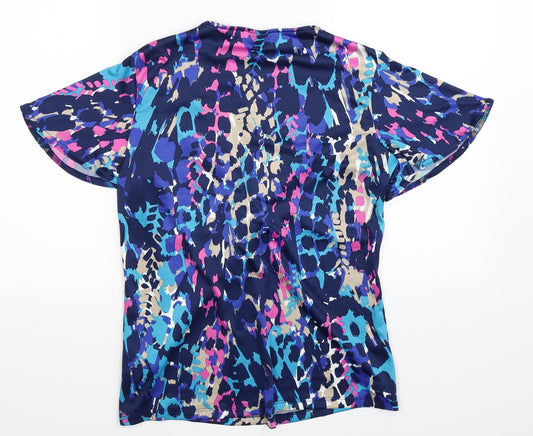 Damart Womens Multicoloured Basic Blouse Size 12