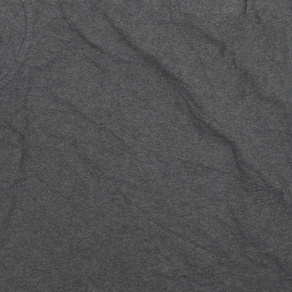 Crew Clothing Mens Grey Henley Sweatshirt Size S