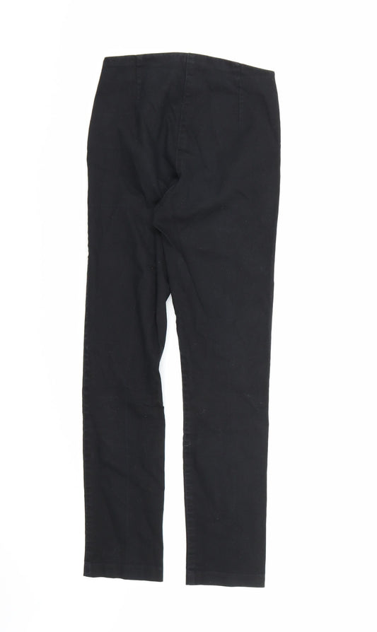 H&M Womens Black Denim Skinny Jeans Size 6 L26 in