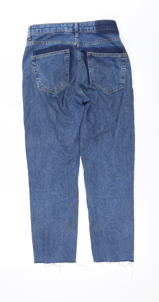 H&M Womens Blue Denim Skinny Jeans Size 6 L25 in