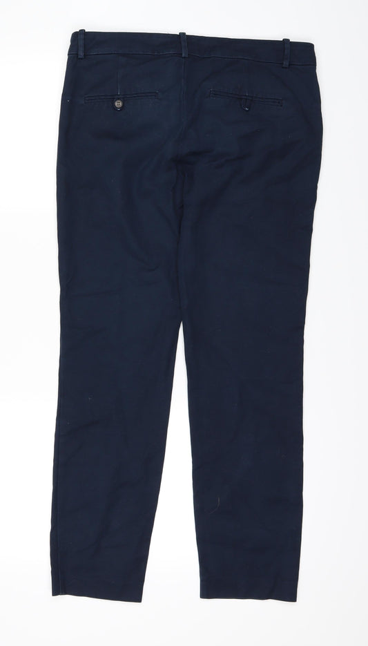 Zara Womens Blue Skinny Jeans Size 8 L26 in