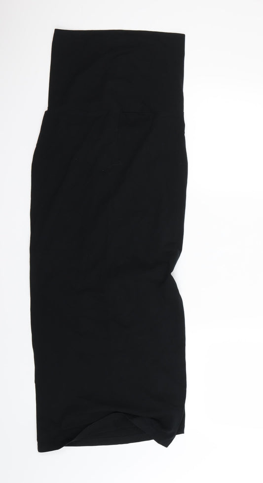 mama licious Womens Black Swing Skirt Size S
