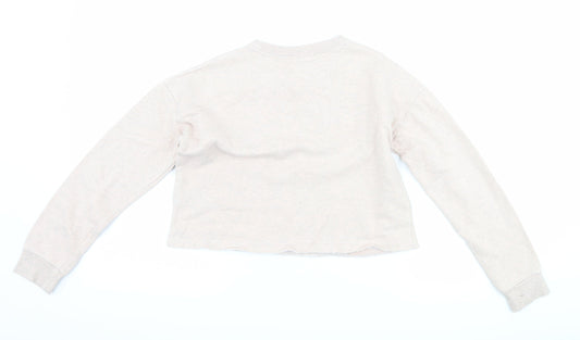 H&M Girls Pink Pullover Sweatshirt Size 11-12 Years - New york
