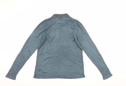 Marks and Spencer Womens Blue Pullover Jumper Size 12