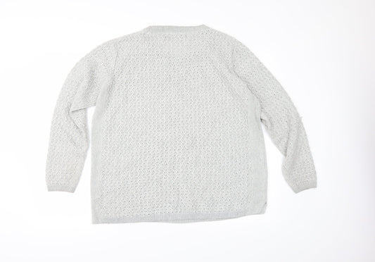 EWM Womens Grey Jumper Size L