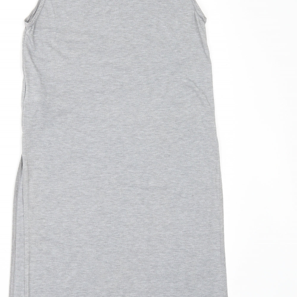 Brand and care label for New Look women’s camisole t-shirt, size UK 8